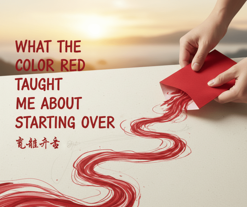 🧧 What the Color Red Taught Me About Starting&nbsp;Over